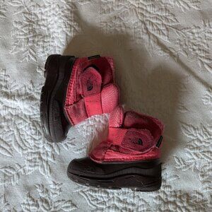 North Face Pink Toddler Snowboots